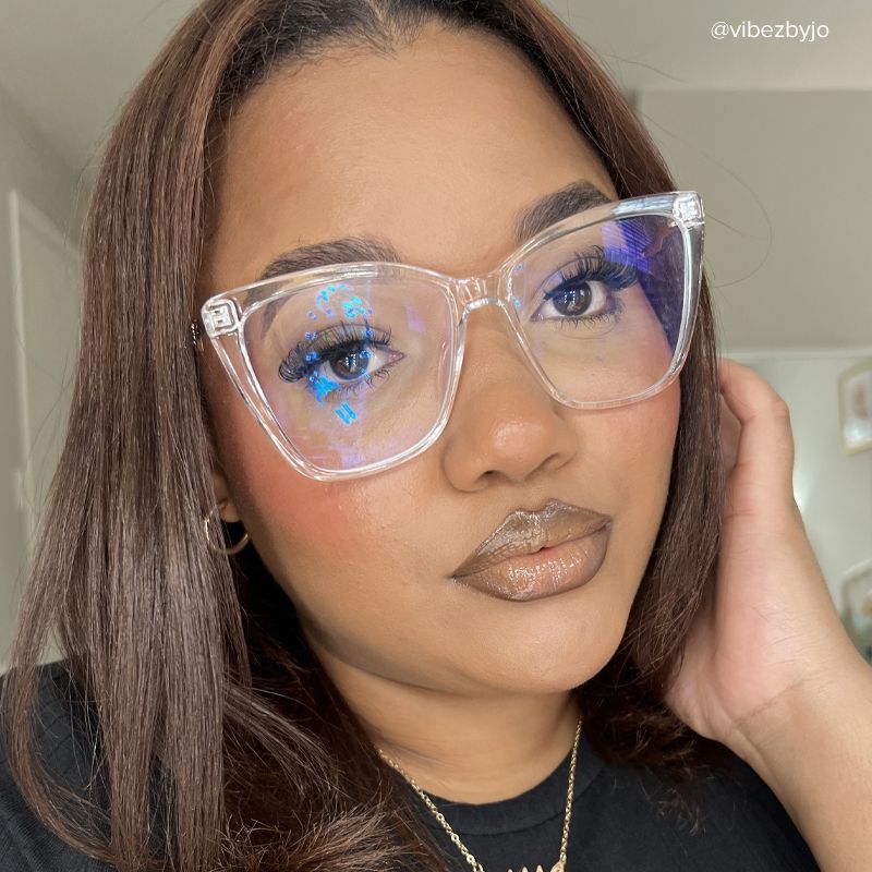 Corlette Square Crysta Eyeglasses and Glasses Frame7