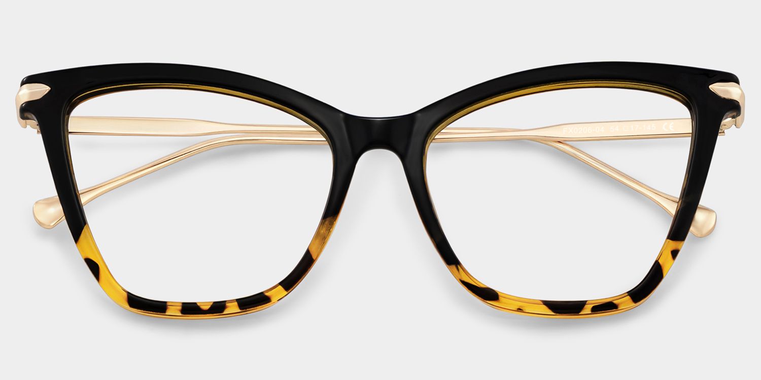 Hilary Butterfly Tortoise Frame Glasses | ZEELOOL UK1