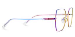 Billie Iridescent Geometric Glasses4