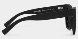 Malcolm Black Square Sunglasses3