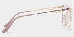 Chanty Pink Round Glasses3