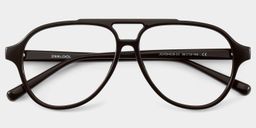 Drew Black Aviator Glasses1