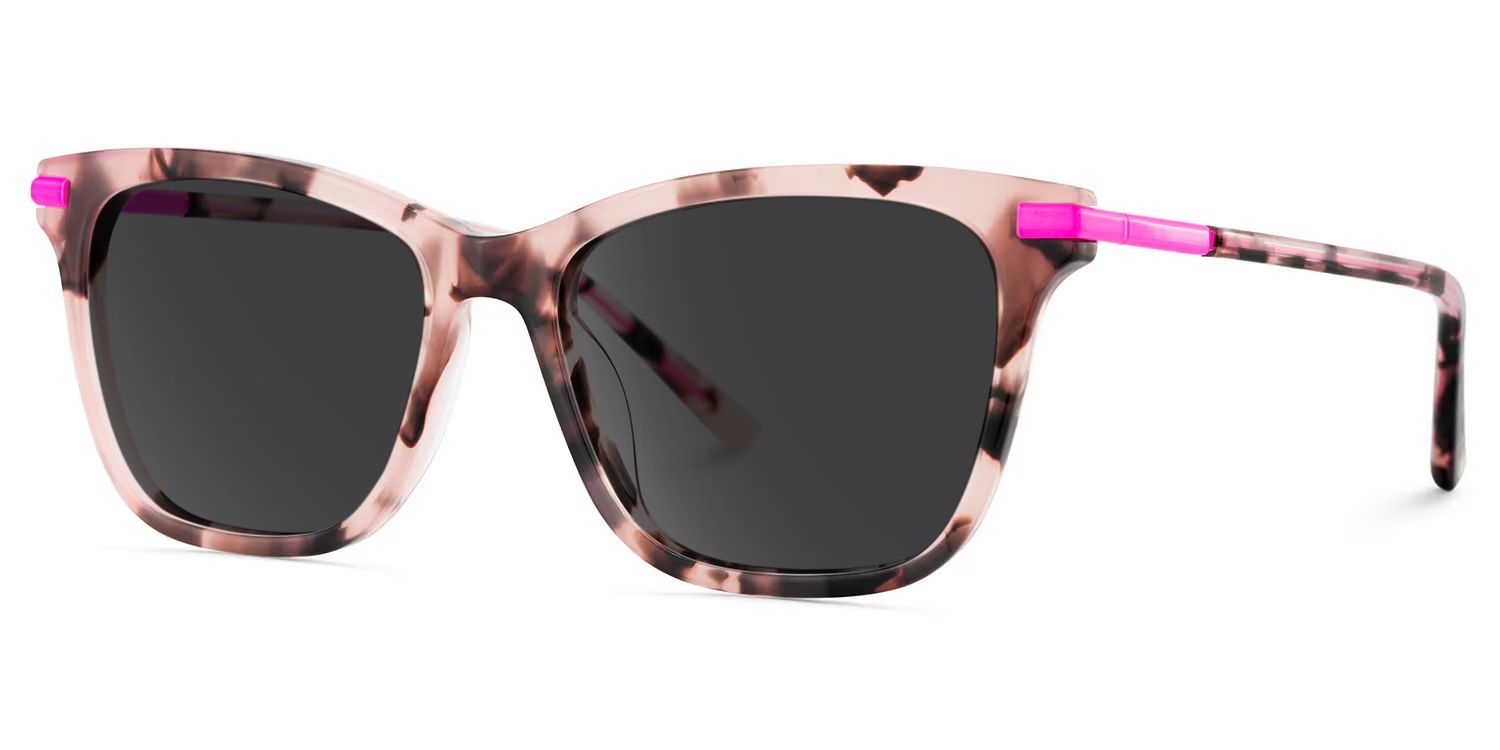 Eliot Tortoise Rectangle Polarized Sunglasses for Driving | ZEELOOL UK2
