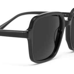 Ember Black Square Sunglasses4