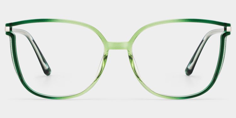 Rodz Green Square Glasses