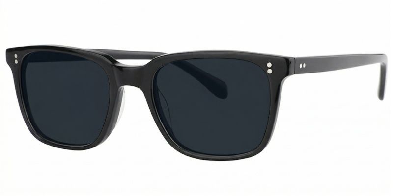 Lamont Black Rectangle Sunglasses to Frame Your Face | ZEELOOL UK2