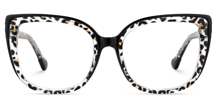 Fenn Black Tortoise Cat eye Glasses
