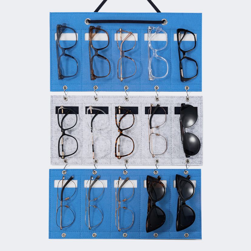 Practical Blue Glasses Hanging Bags