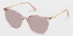 Chanty Pink Round Sunglasses2