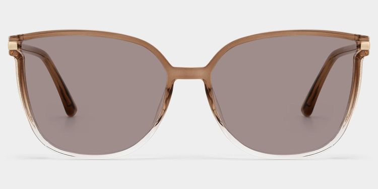 Rodz Brown Square Sunglasses