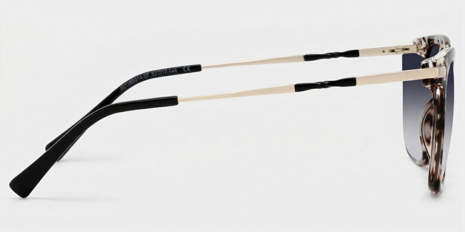 Jacqui Tortoise Frame Sunglasses with Square Style | ZEELOOL UK3