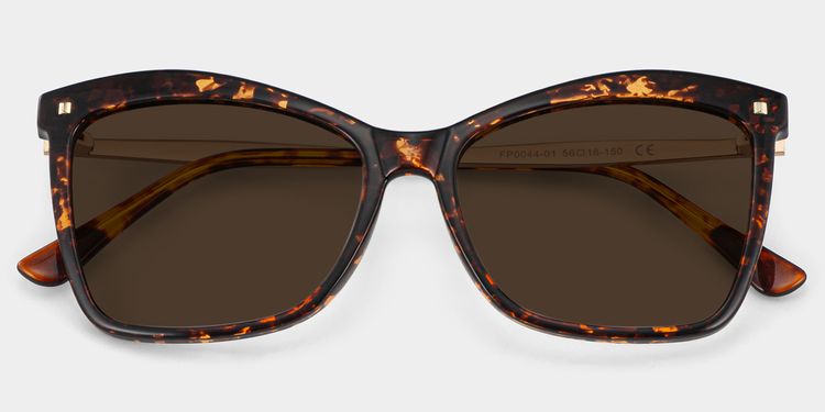 Isaebella Tortoise Butterfly Sunglasses