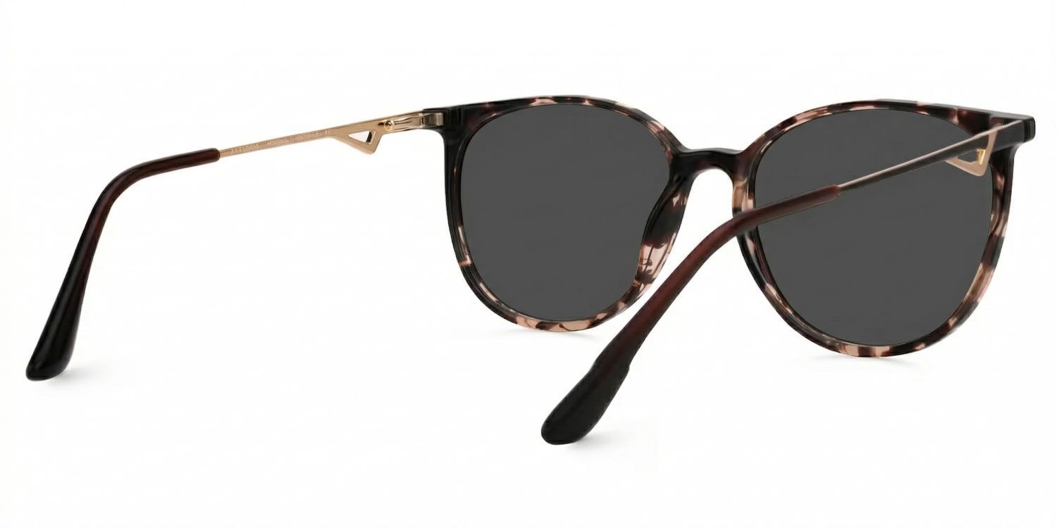Chanty Tortoise Frame Sunglasses with Round Style | ZEELOOL UK3