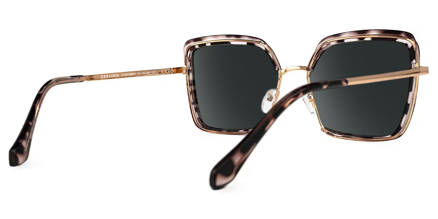 Cordaro Square Tortoise Sunglasses for Women & Men | ZEELOOL UK3