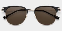 Naranjo Black Browline Sunglasses1