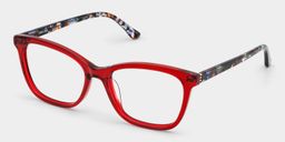 Bella Red Butterfly Glasses2