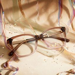 Finnian Brown Butterfly Glasses0
