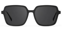 Ember Black Square Sunglasses0