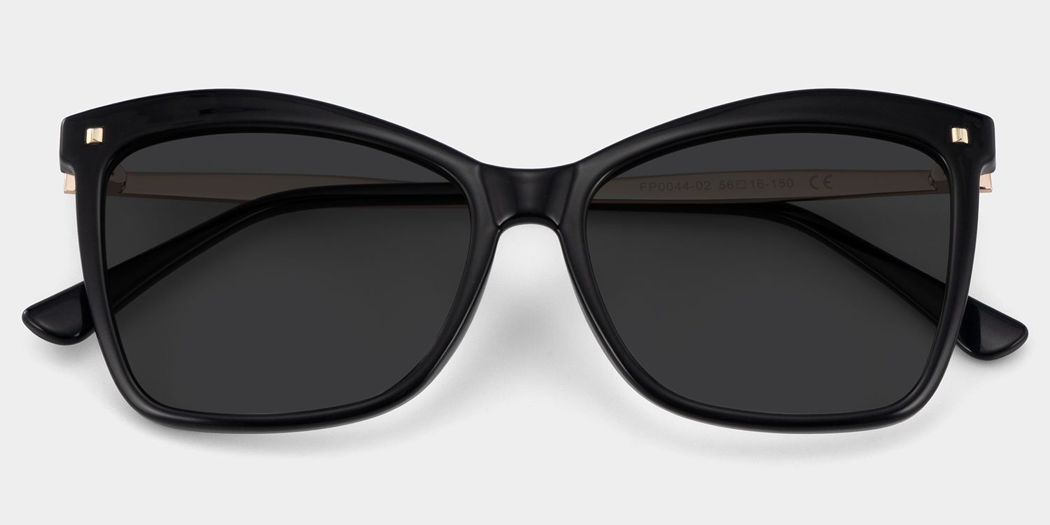 Isaebella Tr90 Black Frame Sunglasses | ZEELOOL UK1