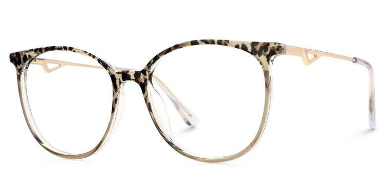 Chanty Brown Round Glasses
