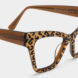 Ansyah Leopard Cat eye Glasses4