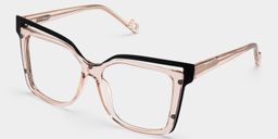 Twolla Beige Square Glasses2