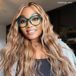 Harrell Dark-Green Square Glasses11