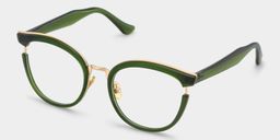 Laraine Green Cat eye Glasses2