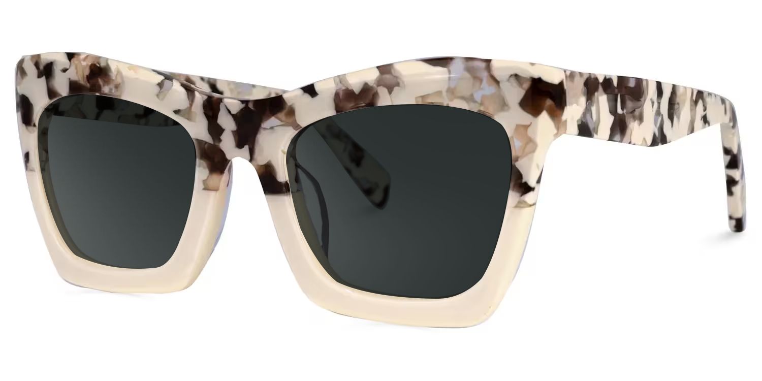 Benitez Acetate Two-Tone Frame Sunglasses | ZEELOOL UK1