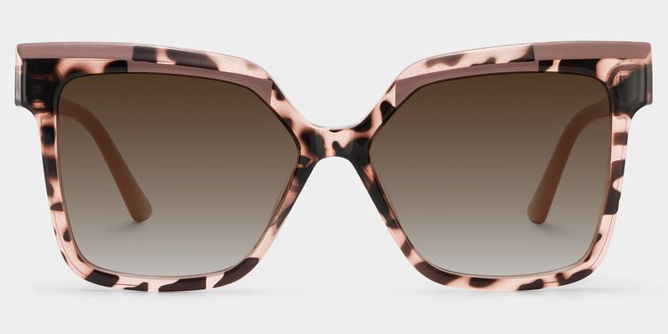 Eboney Tortoise Square Sunglasses