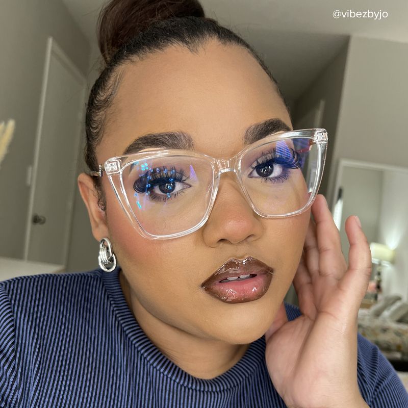 Corlette Square Crysta Eyeglasses and Glasses Frame8
