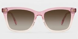 Layla Pink Square Sunglasses0