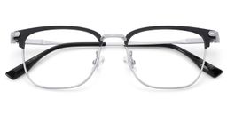 Barrett Silver Browline Glasses2