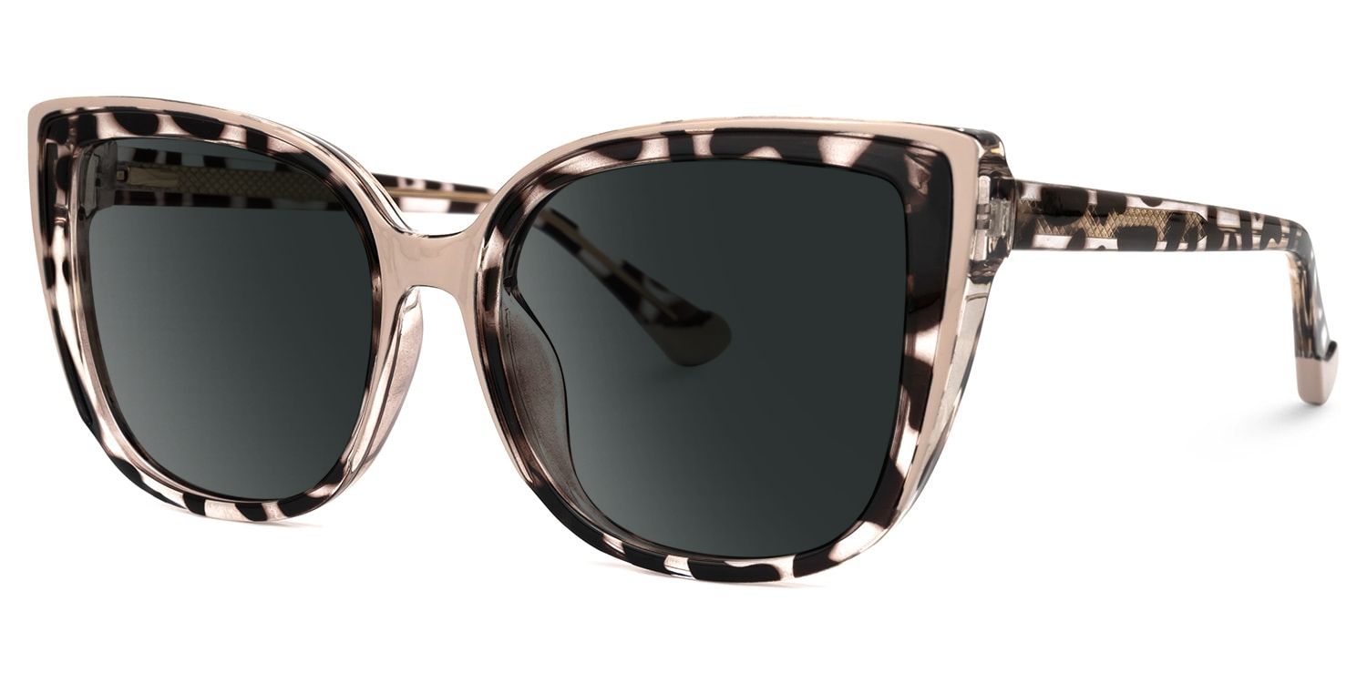 Fenn Tortoise Cat Eye Sunglasses to Frame Your Face | ZEELOOL UK1
