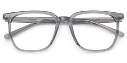 Jude Grey Square Glasses2
