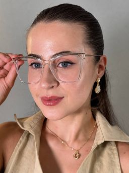 Krystle Clear Square Glasses12