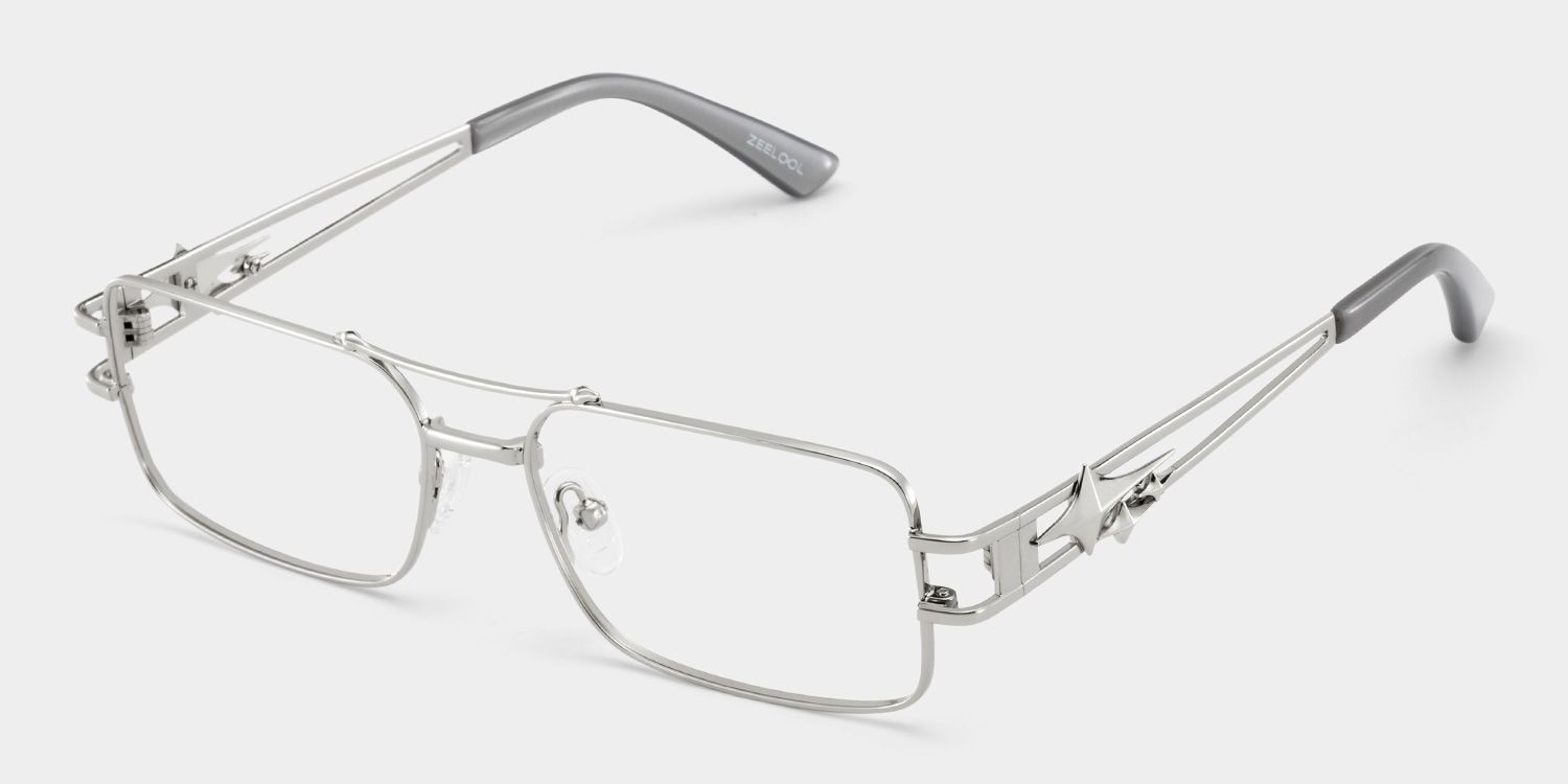 Eric metal aviator Frame glasses Glasses Online | ZEELOOL4