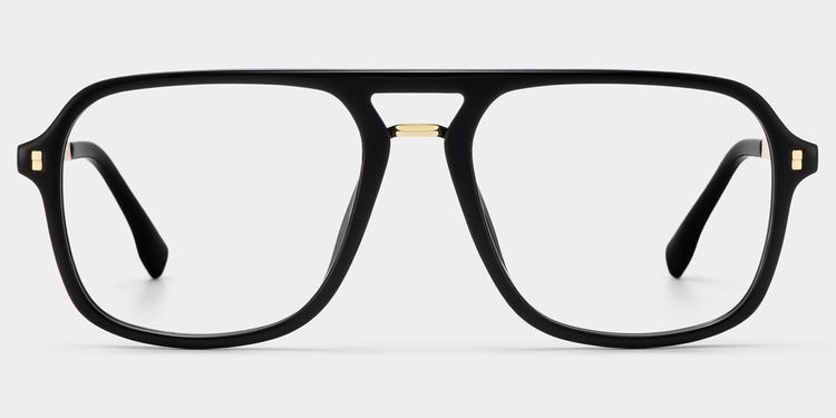 Kilworth Black Aviator Glasses