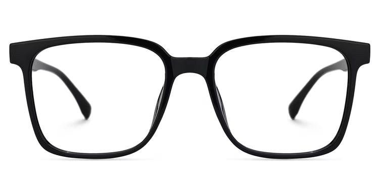Contreras Black Square Glasses
