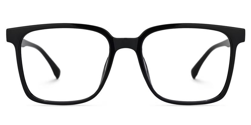 Contreras Black Square Glasses