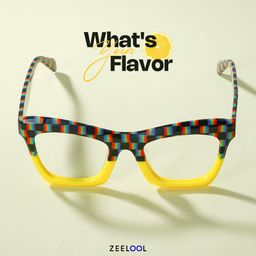 Benitez Yellow Square Glasses4