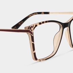 Tricee Tortoise Square Glasses6