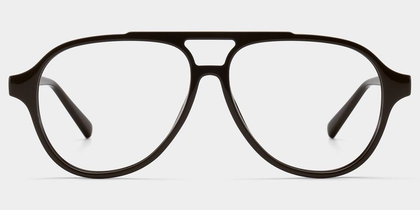 Drew Black Aviator Glasses