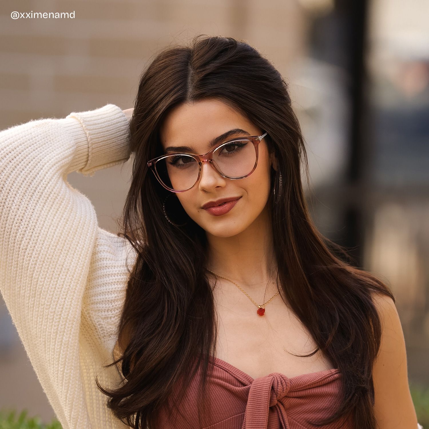 Eli Tortoise Round Mixed Flower Prescription Glasses | ZEELOOL6