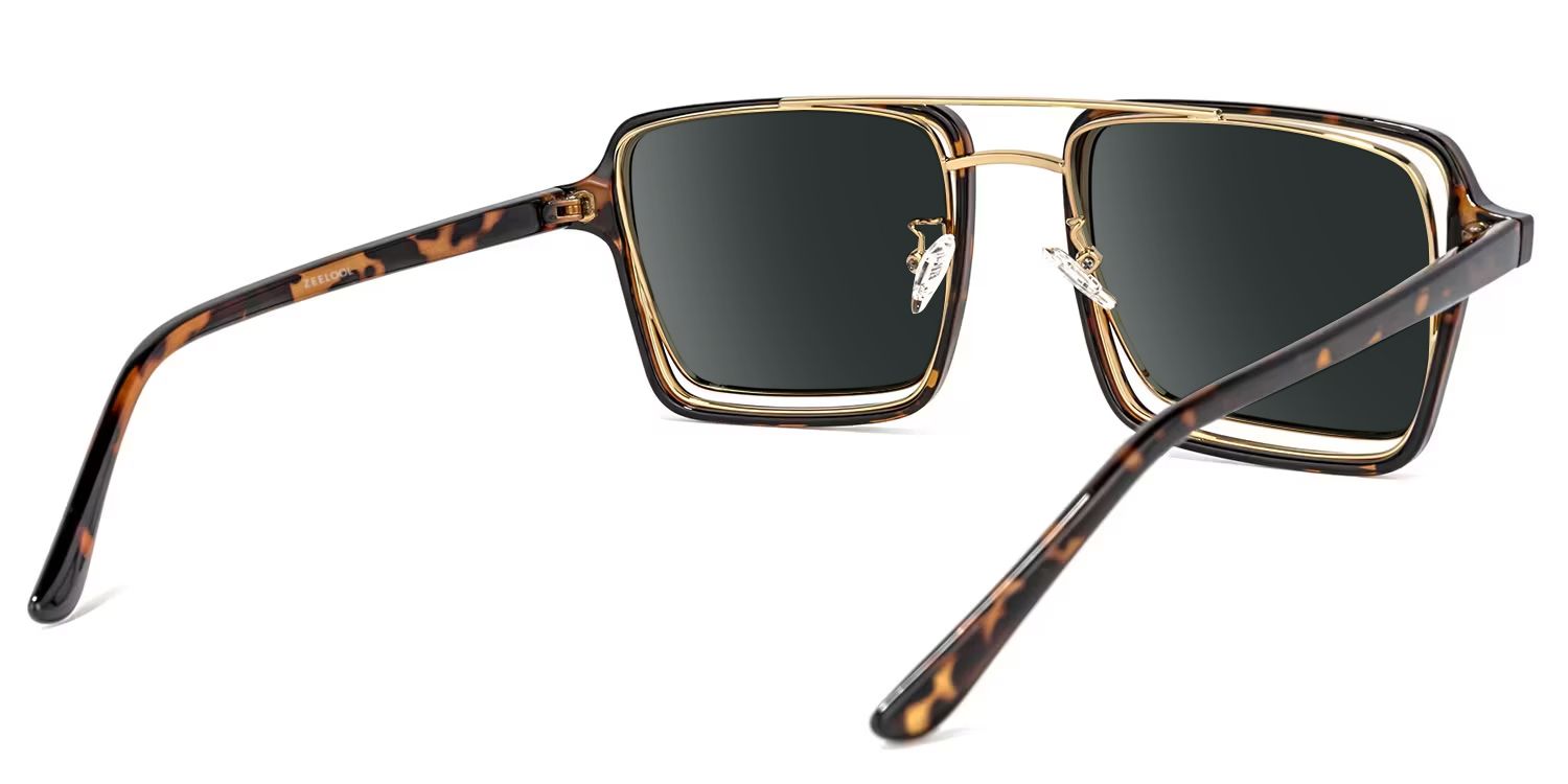 Nellie Mixed Tortoise-Gold Frame Sunglasses | ZEELOOL UK3