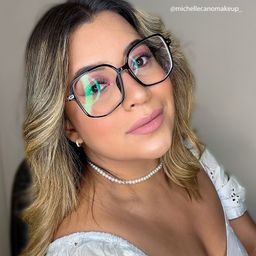 Payton Black Geometric Glasses5