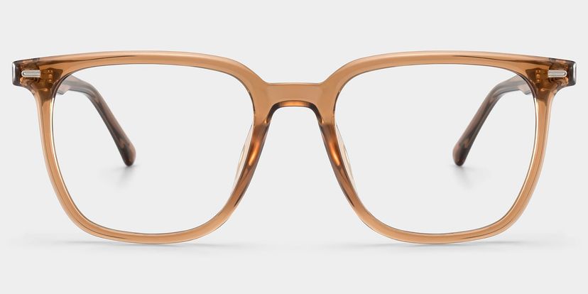 Jude Brown Square Glasses