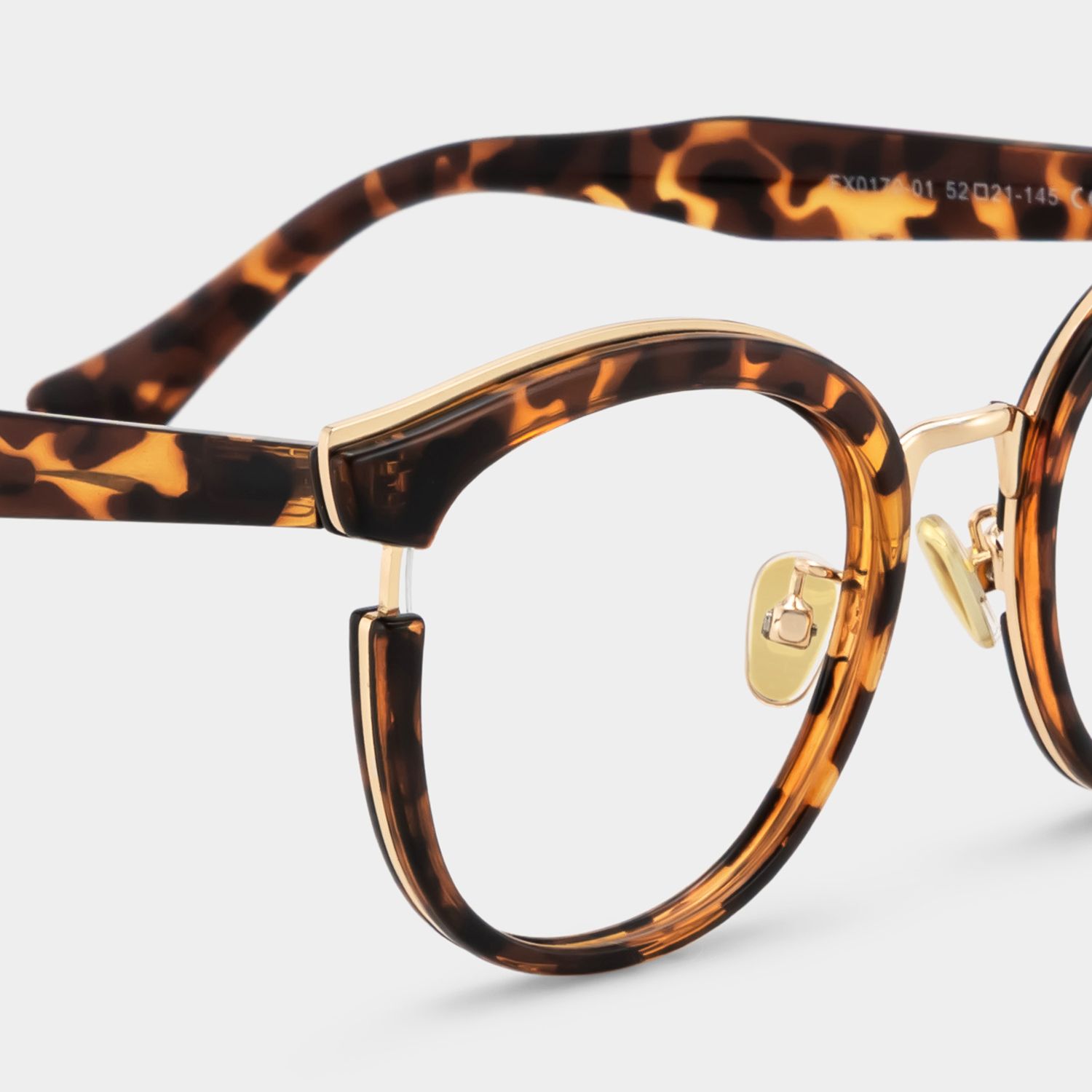 Laraine Cat Eye Tortoise Frame Glasses | ZEELOOL UK4