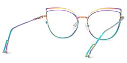 Spivey Iridescent Cat eye Glasses5