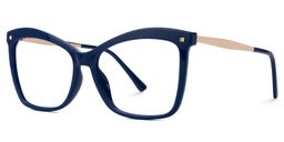 Isaebella Blue Butterfly Glasses1
